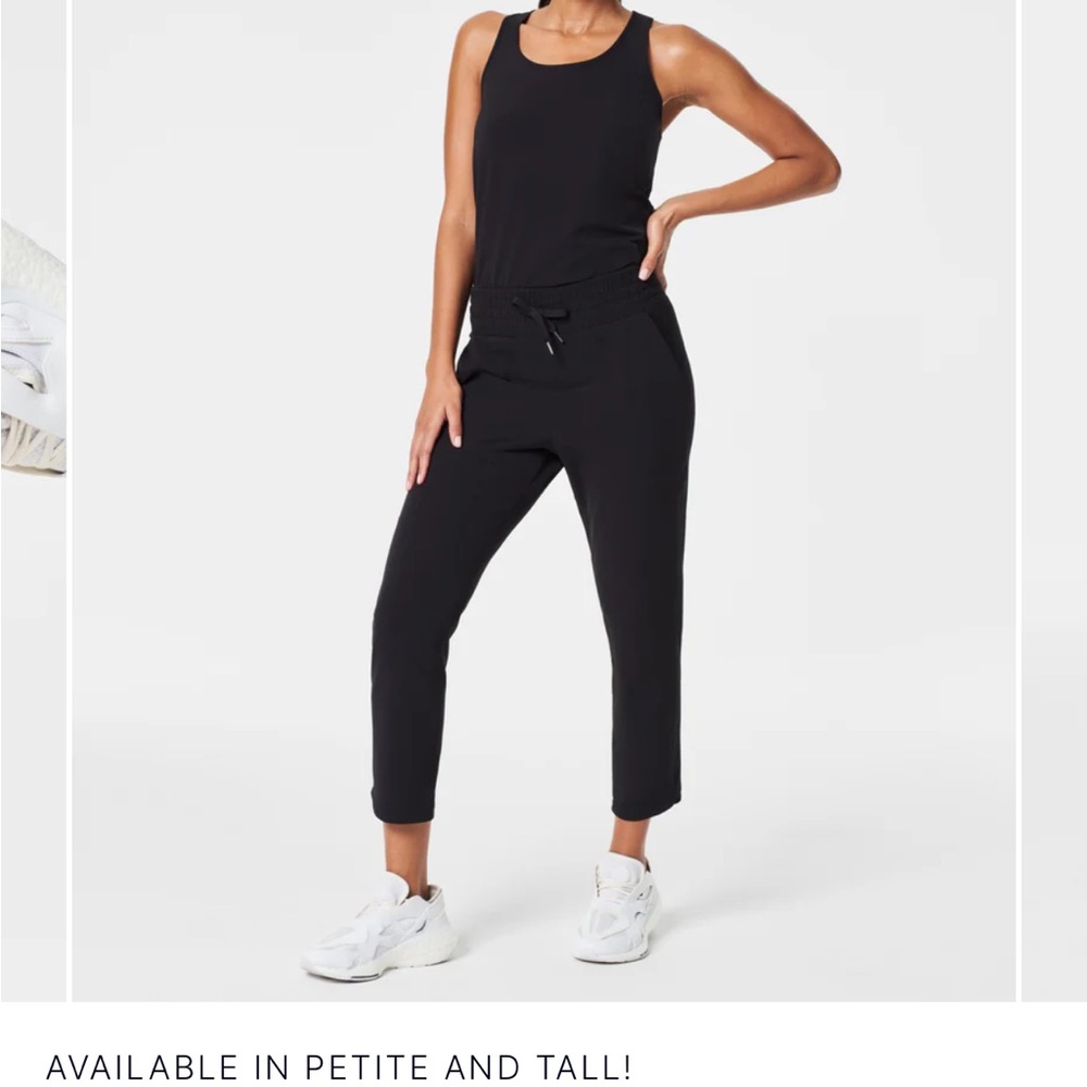 NWT Spanx On the Move Tapered Pants 1x Black